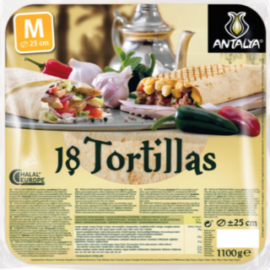 Antalya Tortilla 25 cm